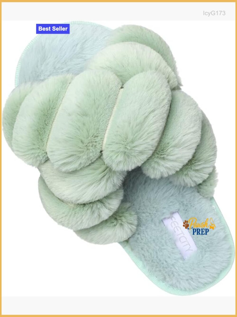 Open Toe Fuzzy Slippers Memory Foam House Slides Cozy Fluffy